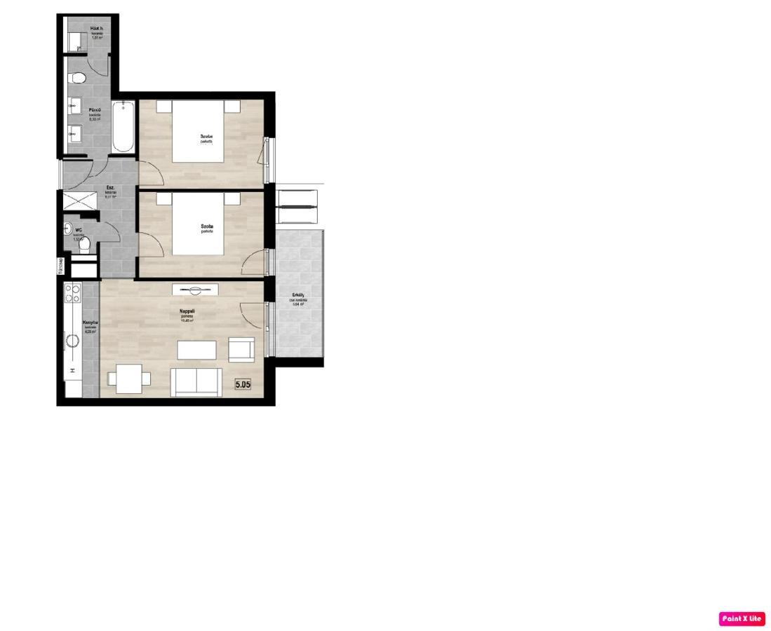 Bp Garden Apartment Budapest Exterior foto